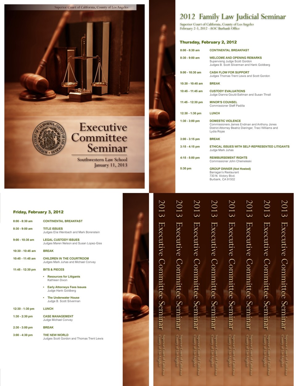Los Angeles Superior Court - Executive Committee Seminar