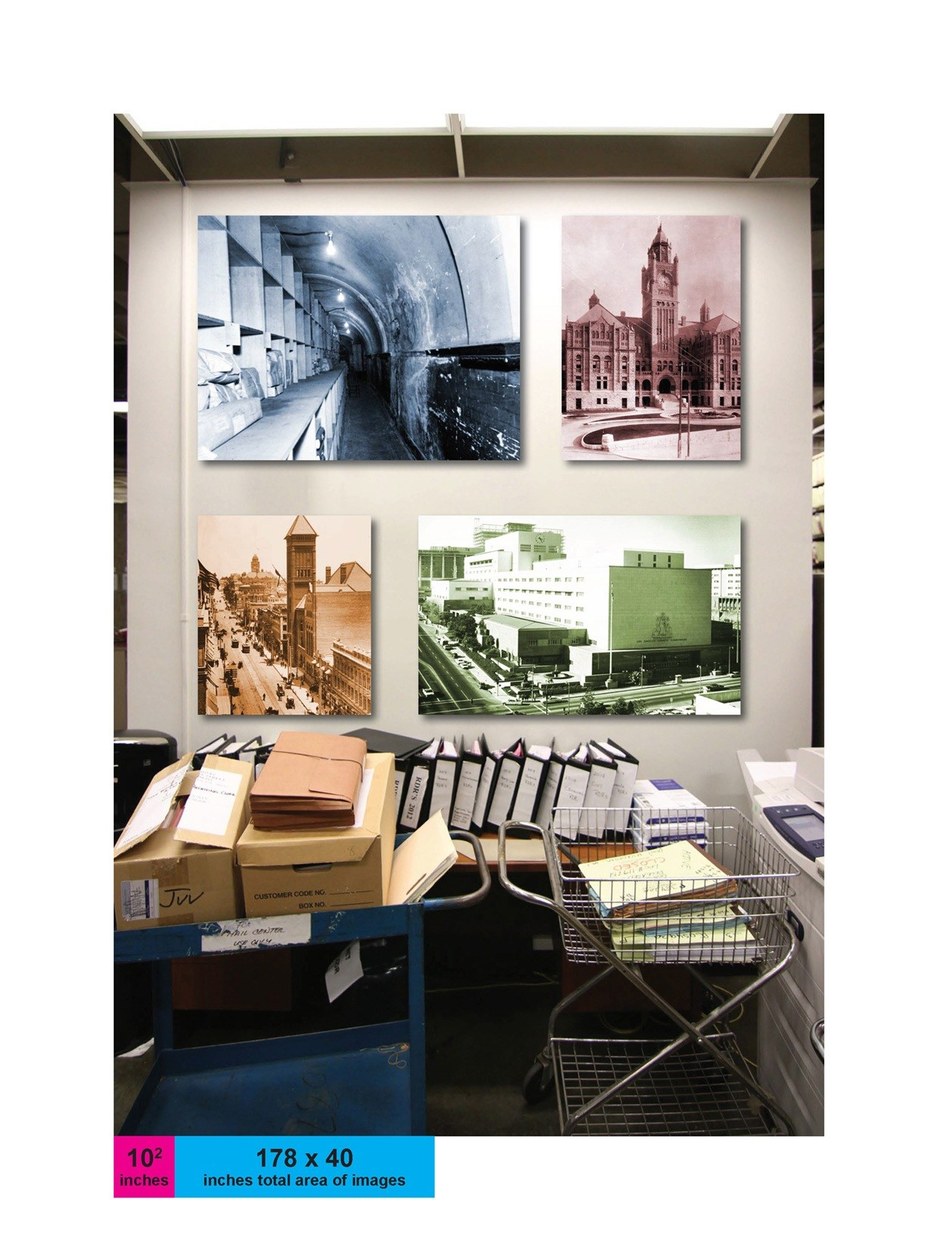 Los Angeles Superior Court Archives Department - Large Format Artwork (Historical Photos, Los Angeles)