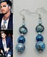 Blue Pride earrings