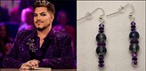 Starstruck purple earrings 