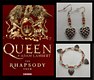 2023 QAL Rhapsody tour earring and bracelet combo 