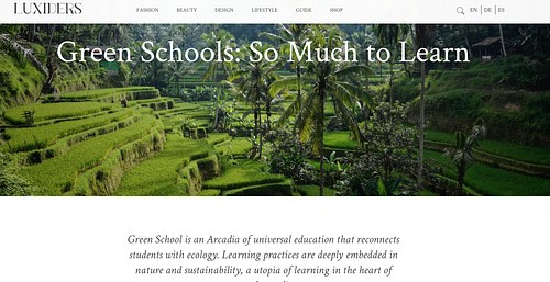 Green Schools: So much to learn