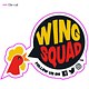 Wing Squad brand sticker