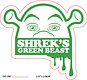 MrBeast Burger Shrek Green Beast sticker