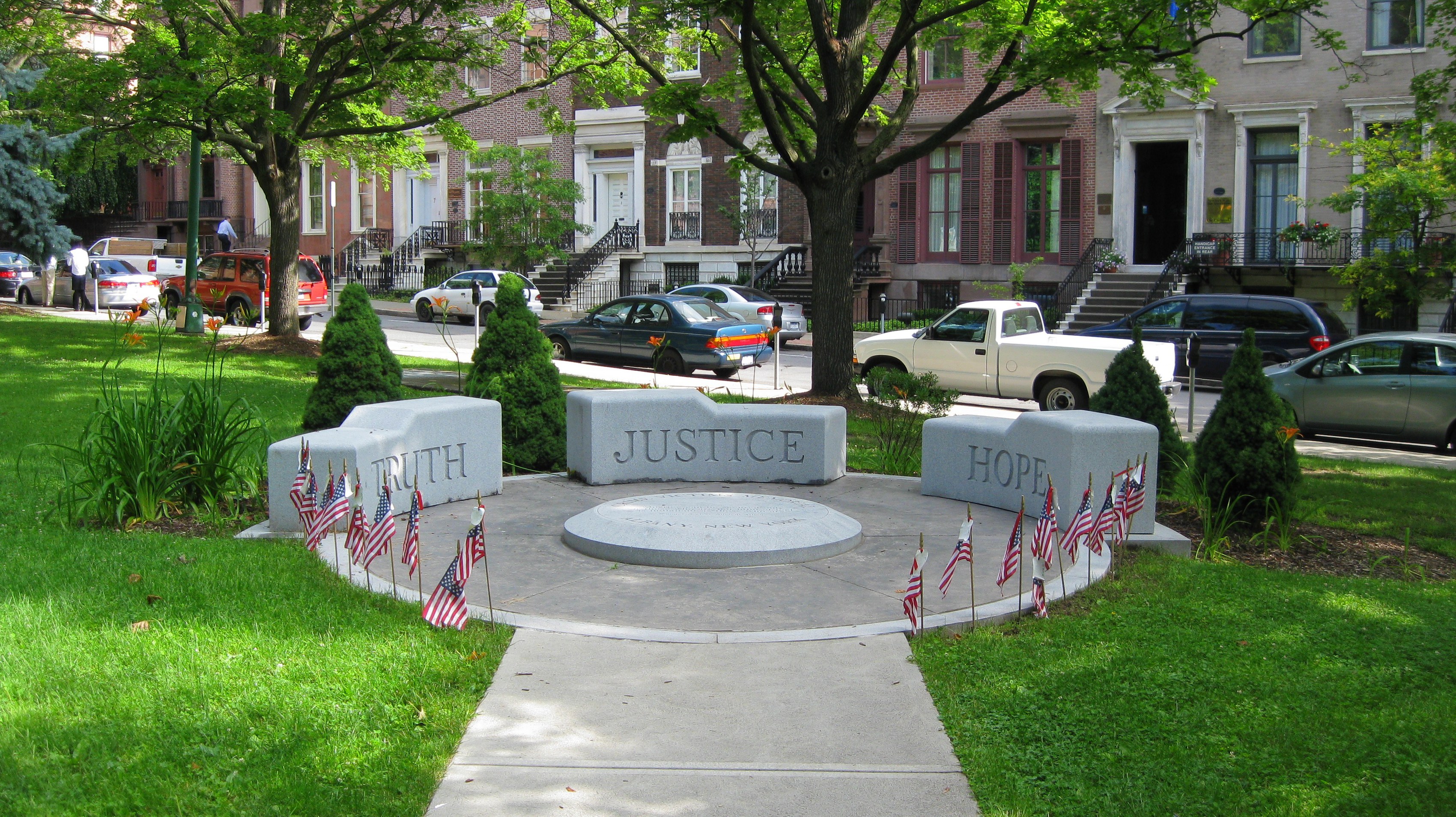 Albany Crime Victims Memorial Project - A Crescent Moon