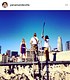 Downtown fashion shoot