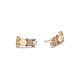 Opaline Bar Studs Front & Side View