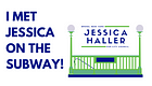 Jessica Haller for City Council 2021, Subway Business Card