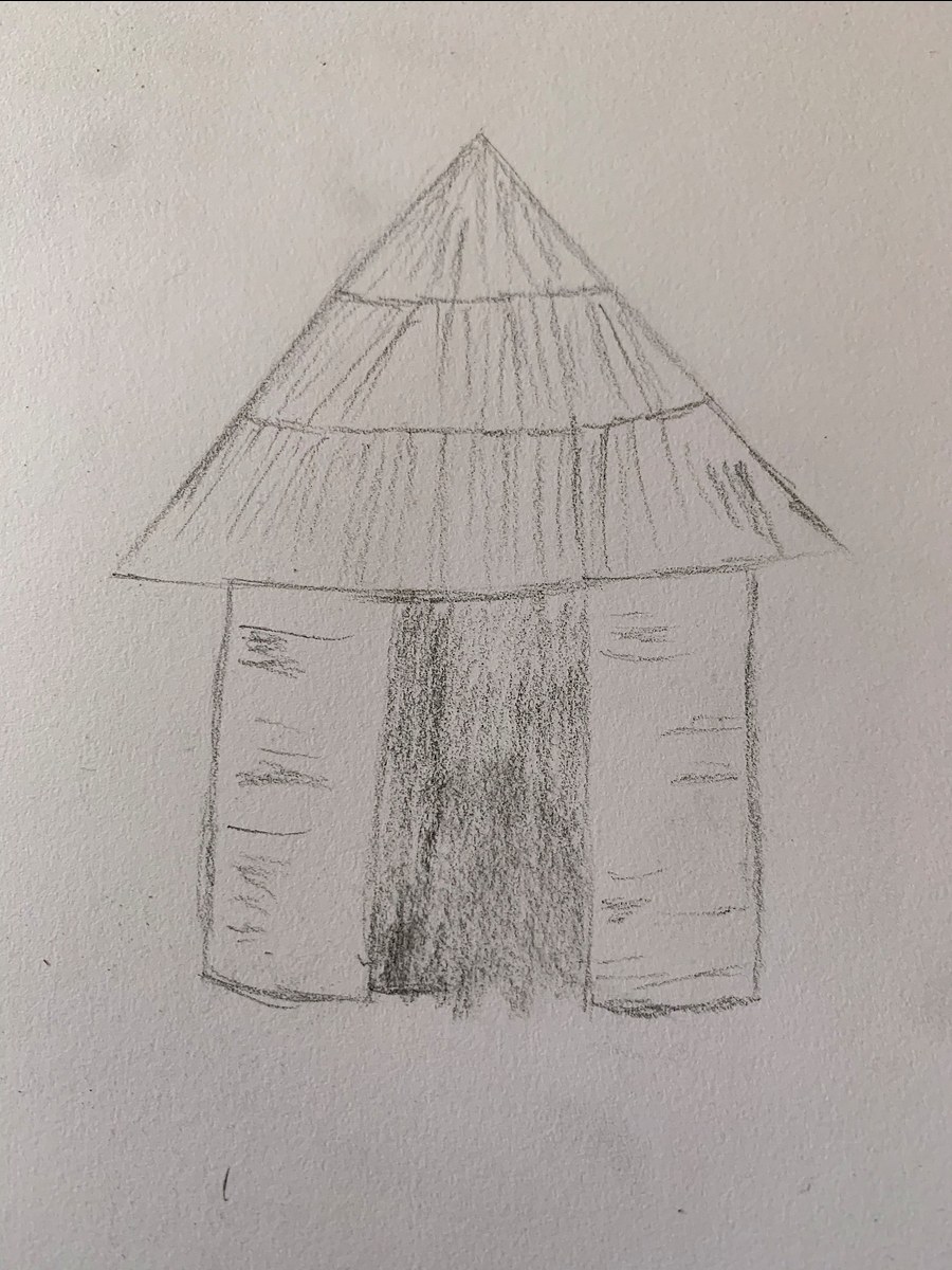 Hut Sketch design 3