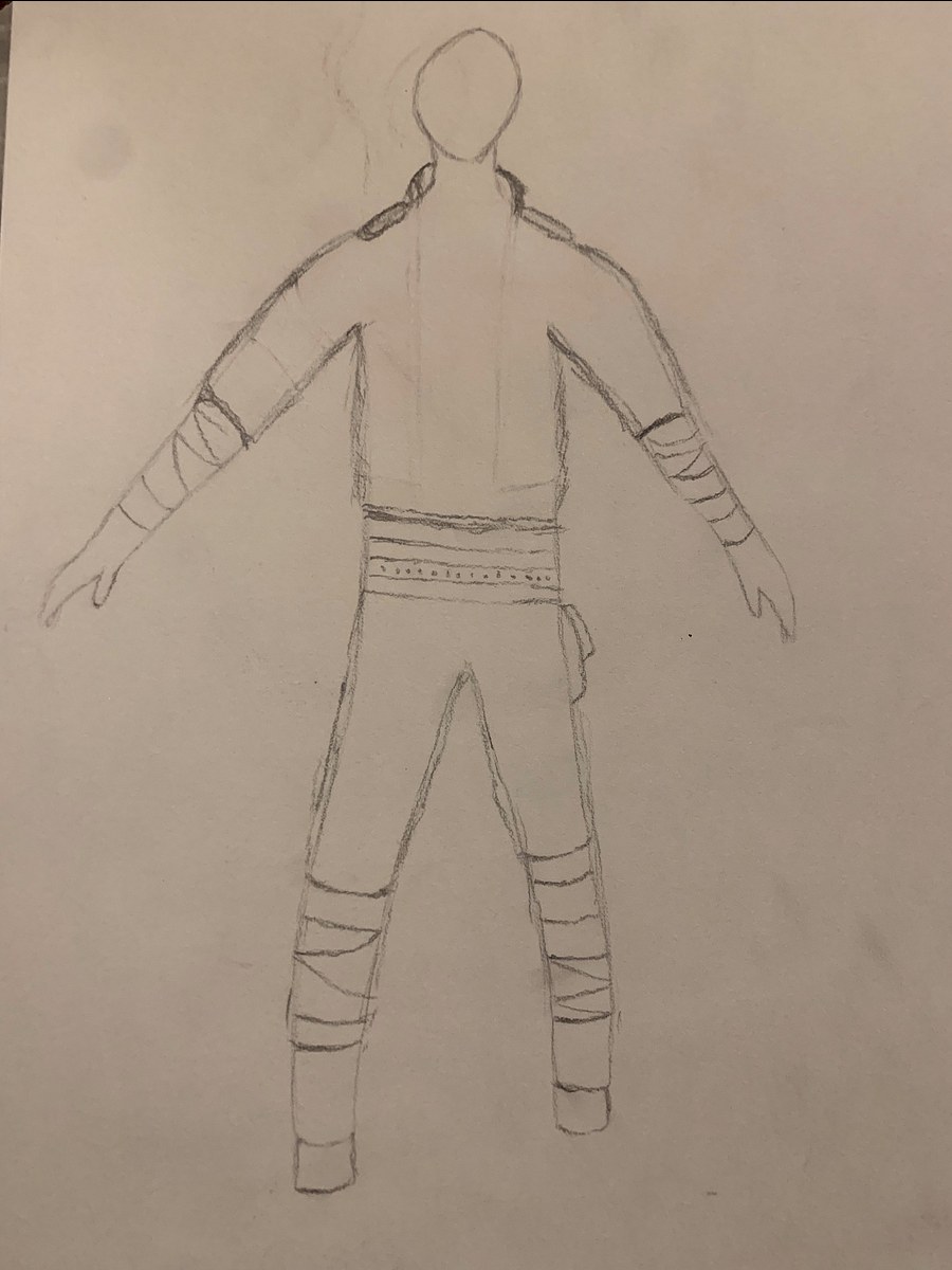 Second Third Person Character Sketch