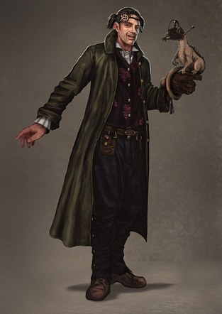 STEAMPUNK  CHARACTER DESIGN