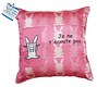 Happy Bunny licensed cushion design & hangtag design